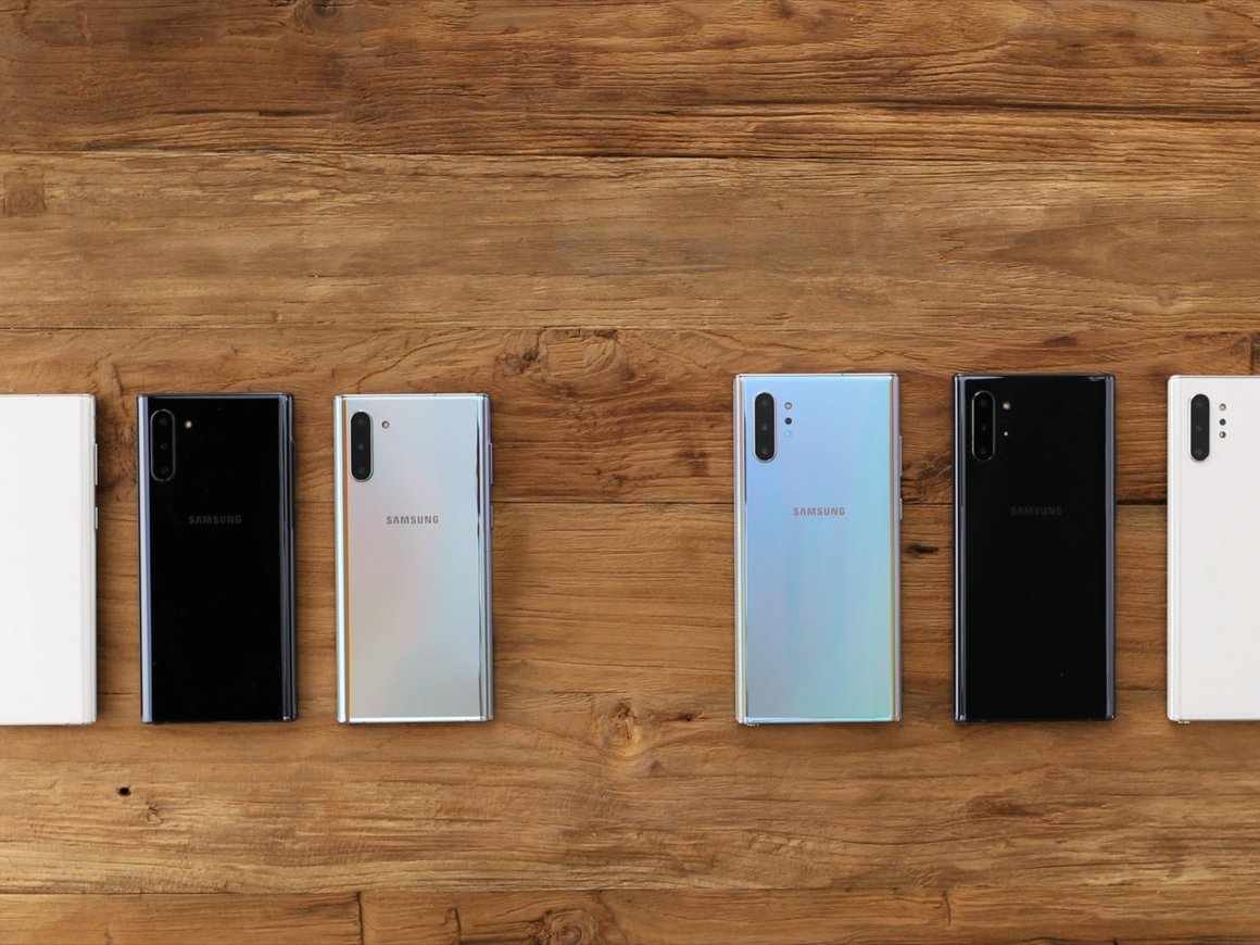Samsung представил новые смартфоны Galaxy Note 10 и Note 10+
