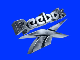 лого Reebok в металле