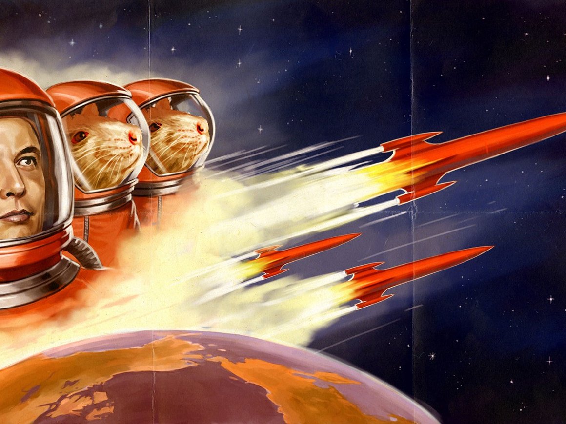 Инфографика: как будет выглядеть наше будущее по мнению Илона Маска