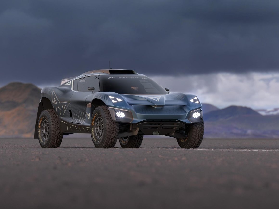 Кузов из льна, фары распечатаны на 3D-принтере: Seat представил гоночный электрокроссовер