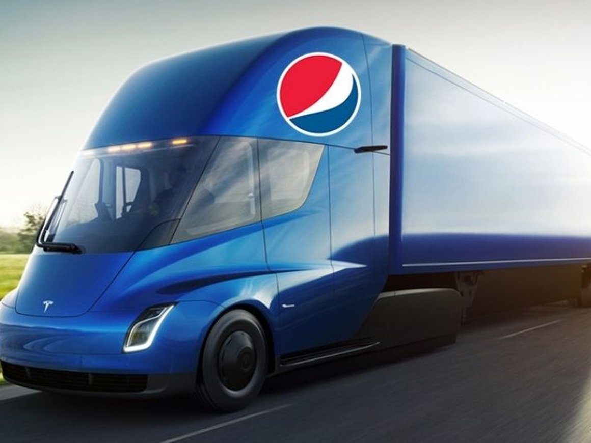 PepsiCo сделала крупнейший предзаказ электрогрузовиков Tesla