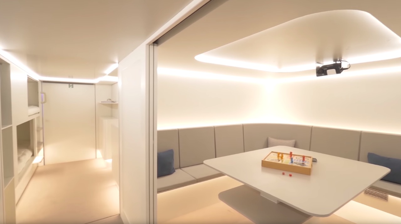 Airbus представила концепт «отеля» в самолете — там можно спать и проводить деловые встречи