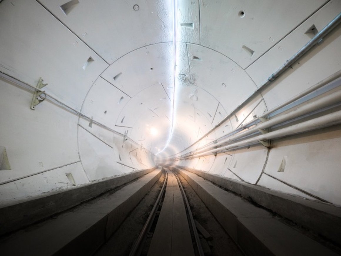 ‏Маск открыл первый скоростной подземный тоннель The Boring Company в Калифорнии