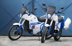 «Калашников» выпустил электромотоциклы и электрокары для полиции к ЧМ по футболу