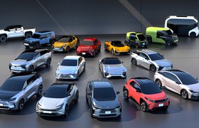 Toyota презентовала сразу 16 электрокаров