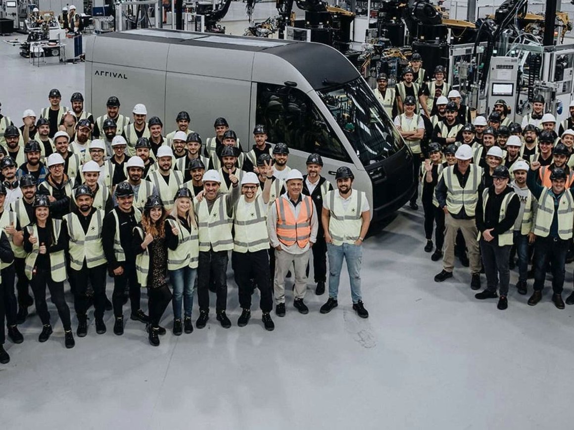 Arrival Дениса Свердлова выпустил первый электрофургон