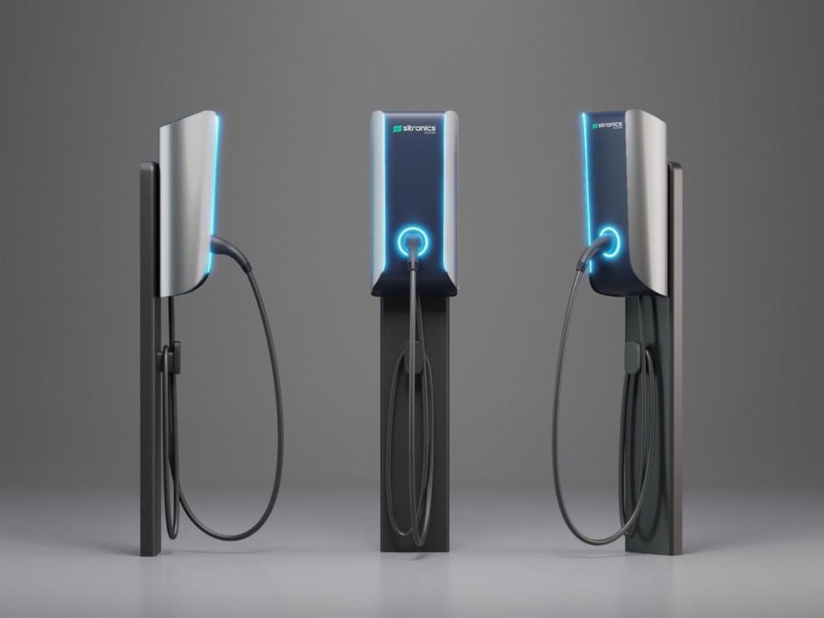 «Студия Артемия Лебедева» создала дизайн зарядных станций для электромобилей