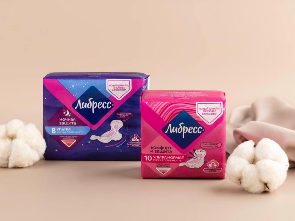 Название прокладок Libresse начнут писать кириллицей
