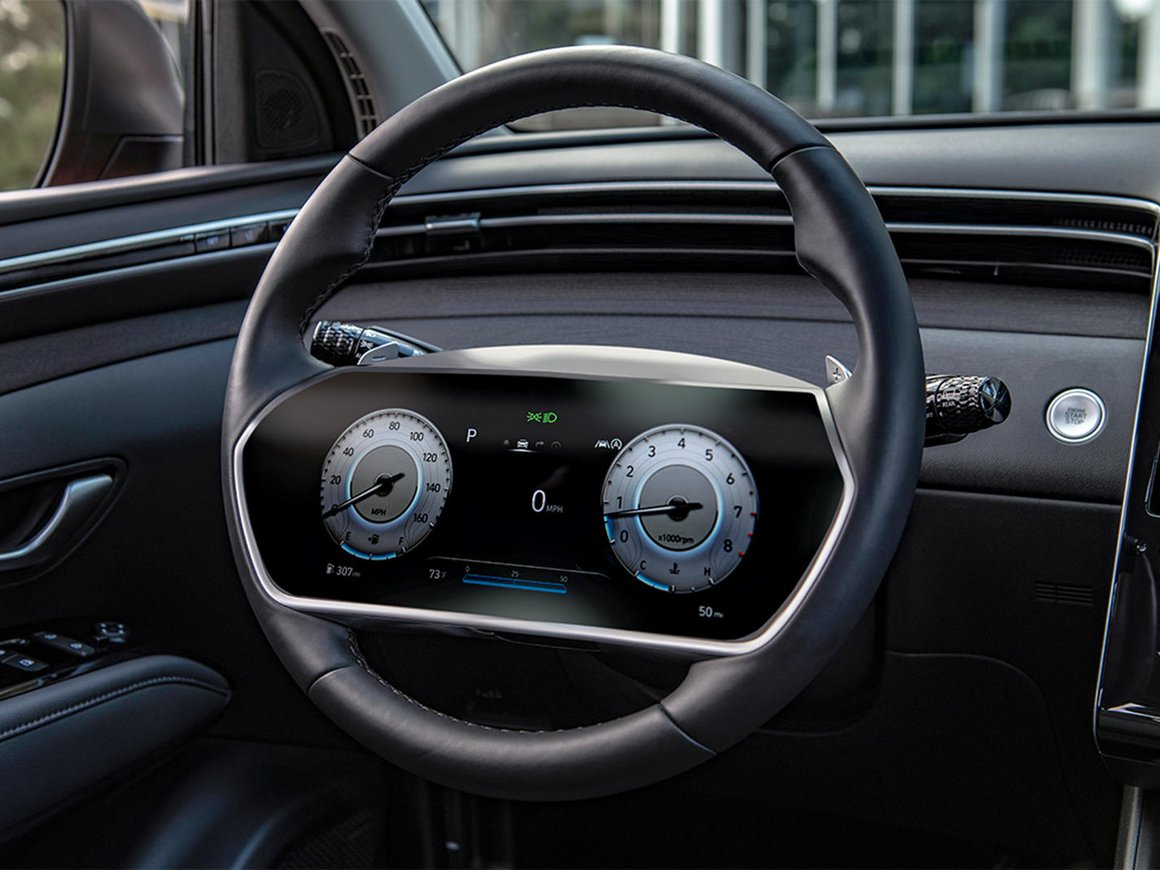 Приборная панель на руле: Hyundai подал заявку на патент новой разработки