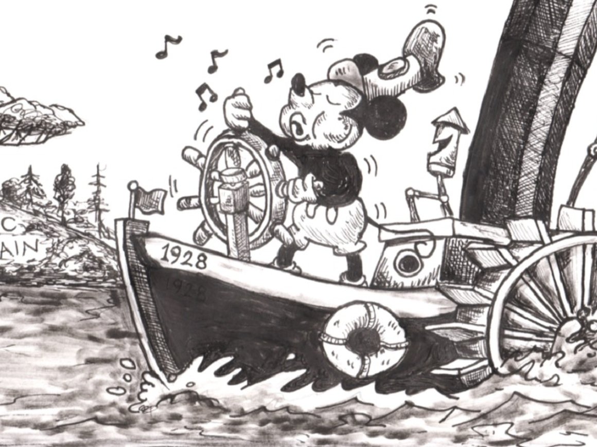 Ранняя версия «Микки Мауса» стала общественным достоянием