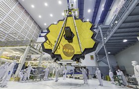 «2021 год стал прорывным»: в Роскосмосе оценили запуск телескопа James Webb