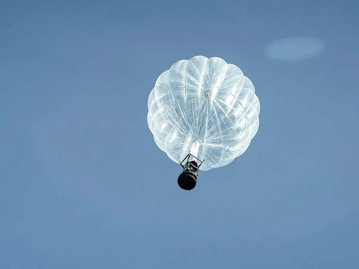 Японский стартап предлагает туристические полеты в стратосферу на воздушном шаре