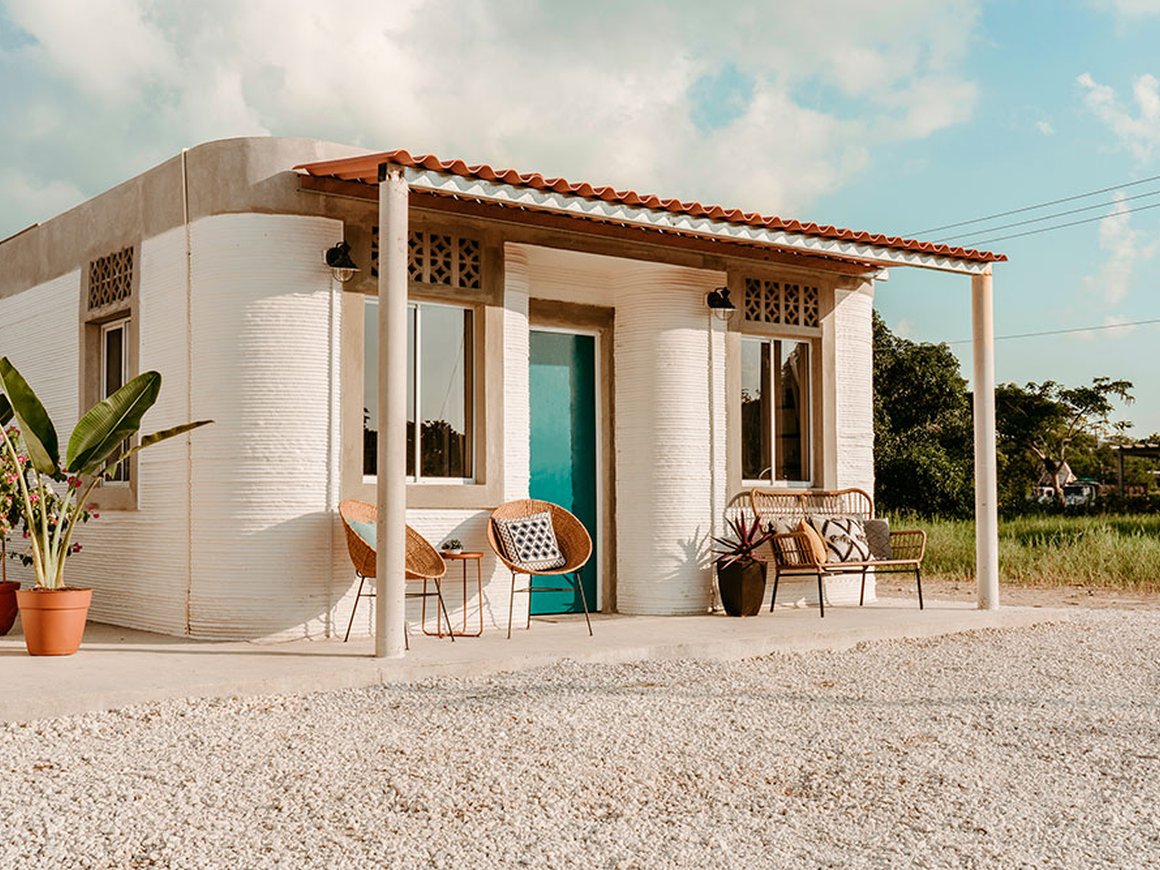 В Мексике появился первый в мире жилой район, напечатанный на 3D-принтере