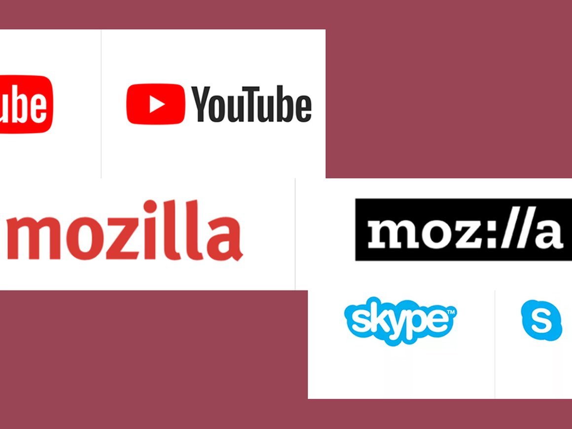 11 крупных компаний, которые сменили логотип в 2017 году