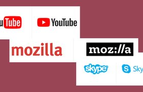 11 крупных компаний, которые сменили логотип в 2017 году