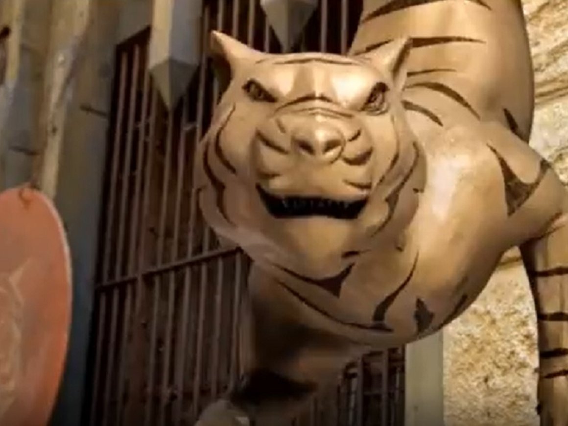 Сокровищницу «Форта Боярд» будут охранять 3D-тигры вместо живых