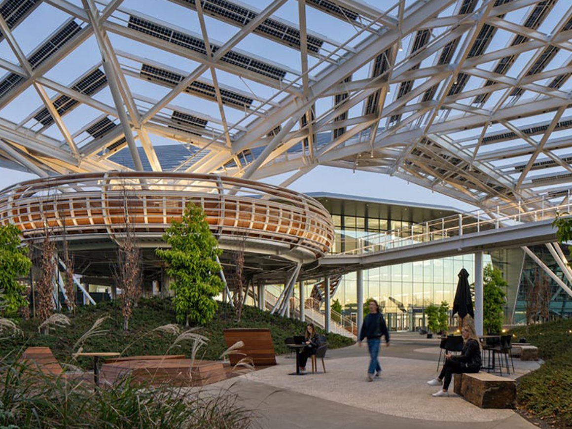 Как выглядит офис Nvidia — футуристичное рабочее пространство в окружении природы