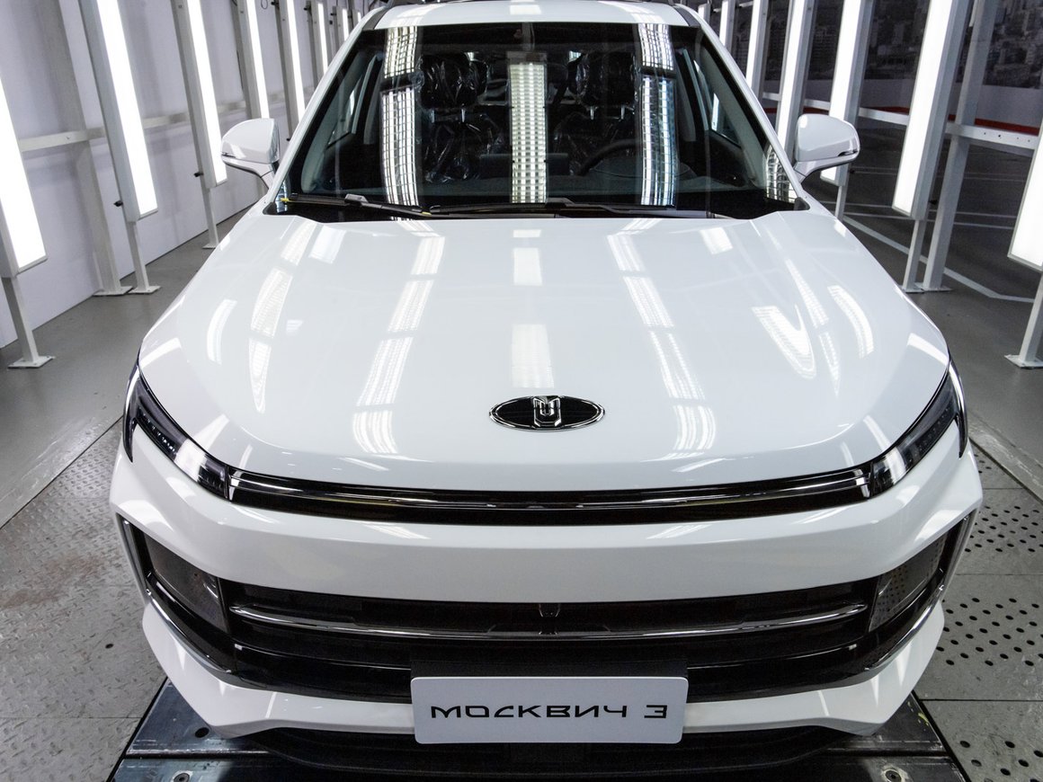 Первые автомобили «Москвич» сойдут с конвейера в декабре