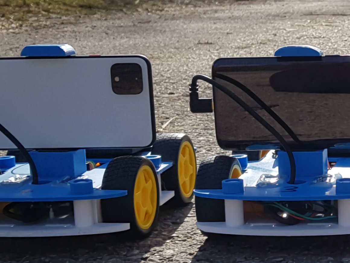 Исследователи Intel разработали недорогого робота на базе смартфона