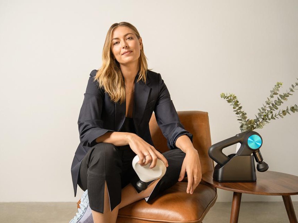 Мария Шарапова инвестировала в производителя гаджетов для массажа Therabody