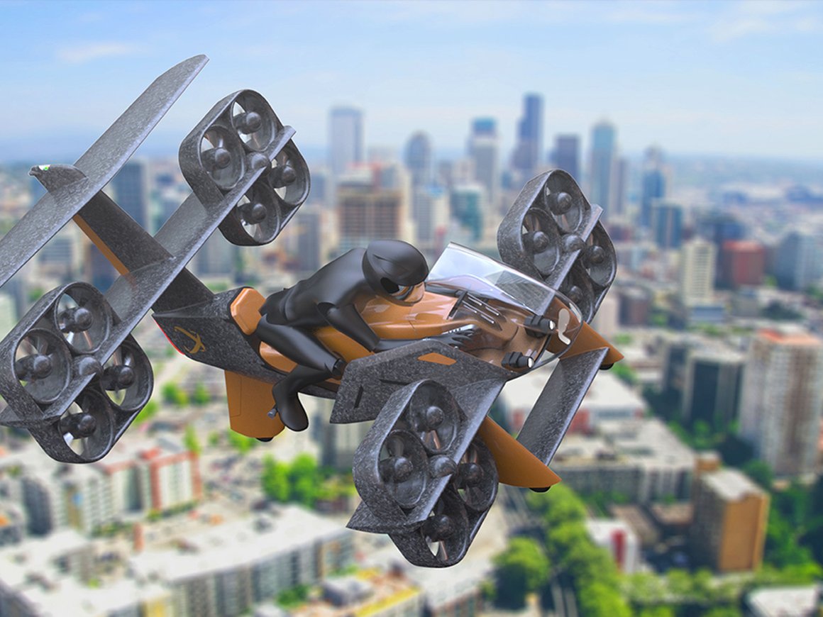 Как мы решили создать летающий мотоцикл и почему верим, что все получится