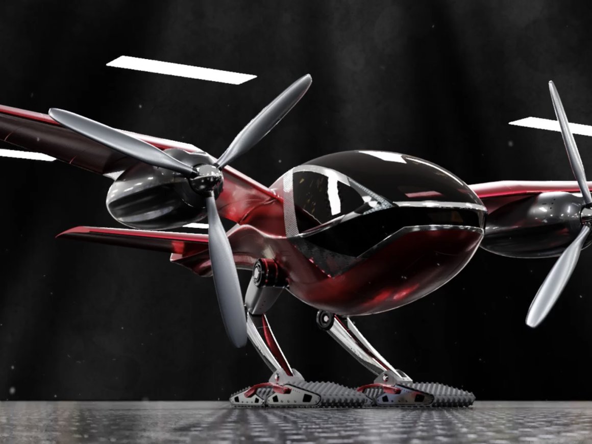 Разработчики из стартапа Phractyl придумали аэротакси с лапами