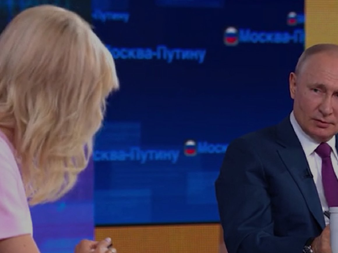 Хакеры атаковали прямую линию с Путиным