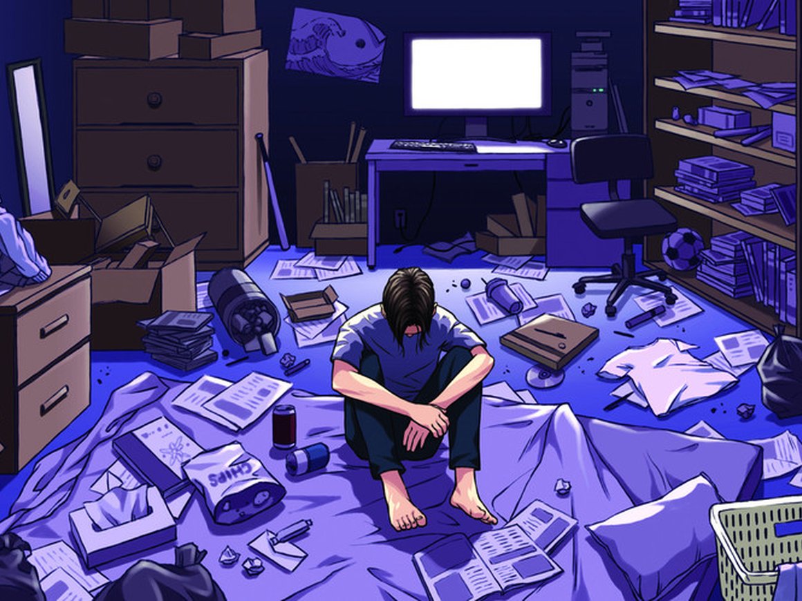 «Выйти из комнаты — значит оказаться в тюрьме»: как живут современные хикикомори