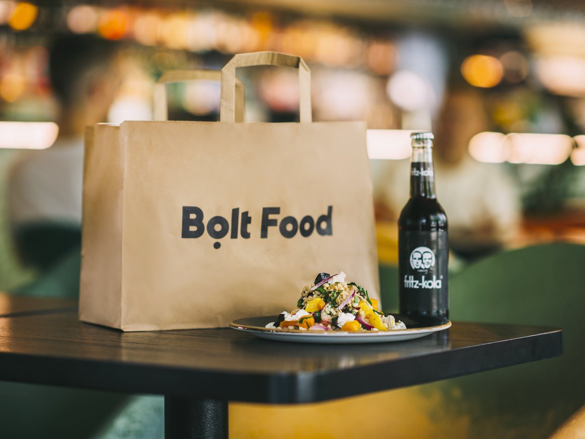 Эстонский сервис такси Bolt занялся доставкой еды