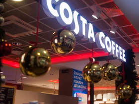 МТС открыл кофейню Costa Coffee в московском салоне связи