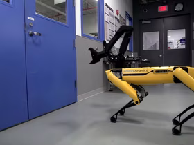 Видео: роботы Boston Dynamics научились помогать друг другу