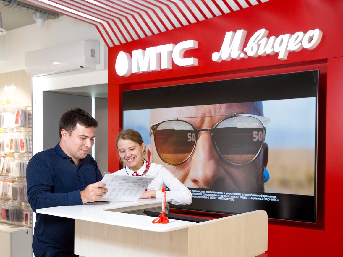 МТС и «М.Видео» открыли совместный магазин