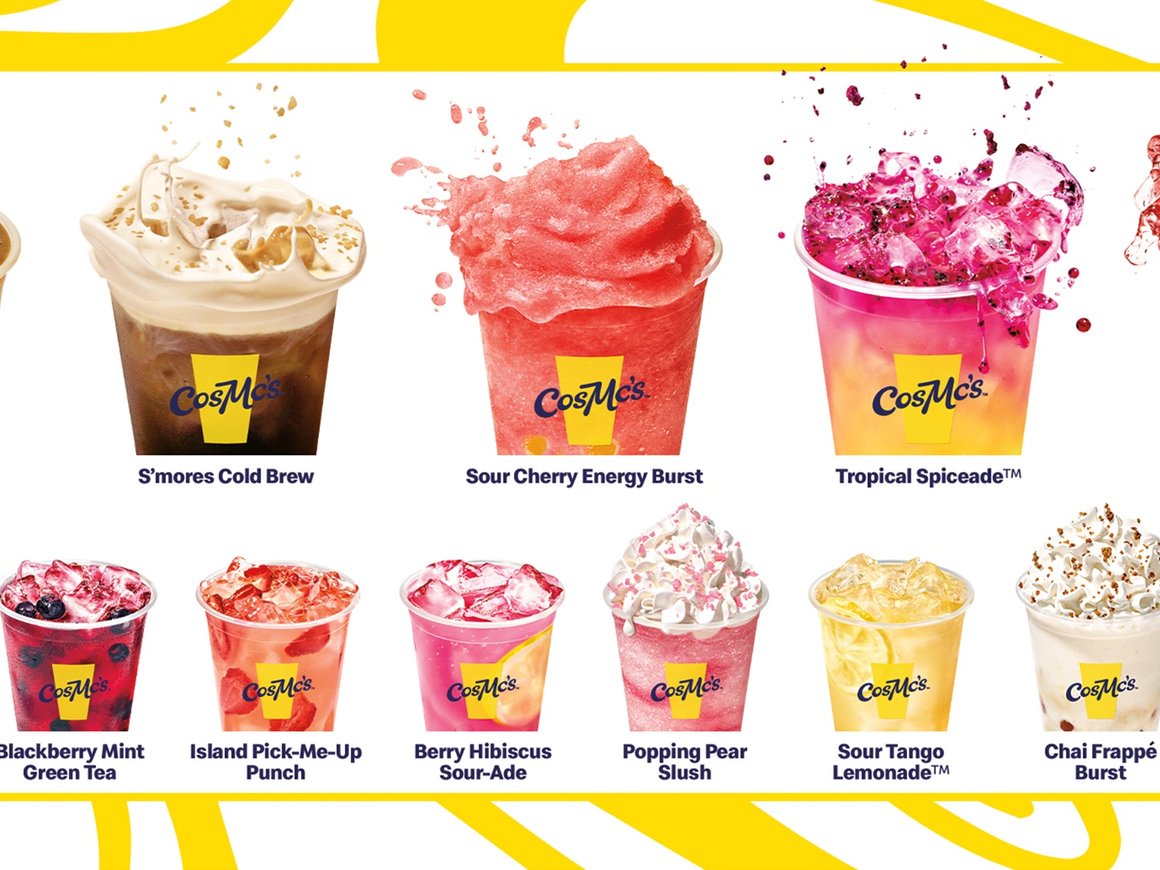 McDonald's запустит сеть кафе малого формата под брендом CosMc's