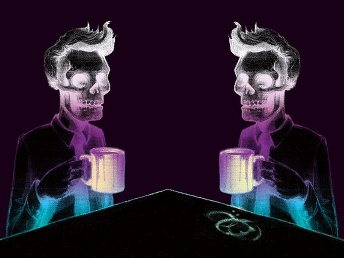 Внутри кафе, где люди говорят о смерти за чашкой кофе