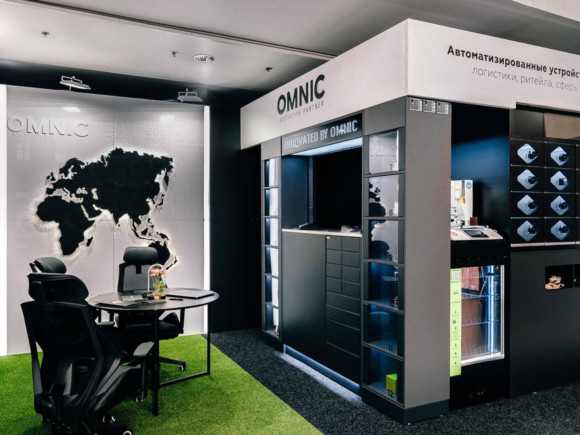 Компания Omnic с самым большим в мире постаматом привлекла 30 млн рублей на масштабирование сети