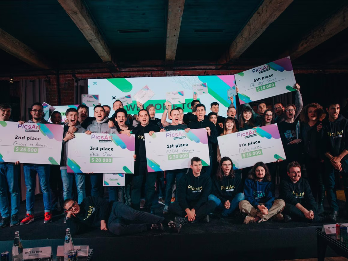 Как поднять $100 000 за три дня: итоги AI-хакатона от PicsArt