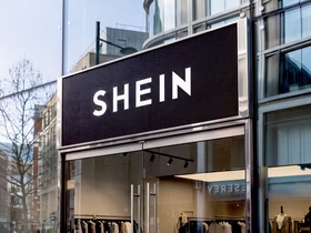Здание с вывеской Shein