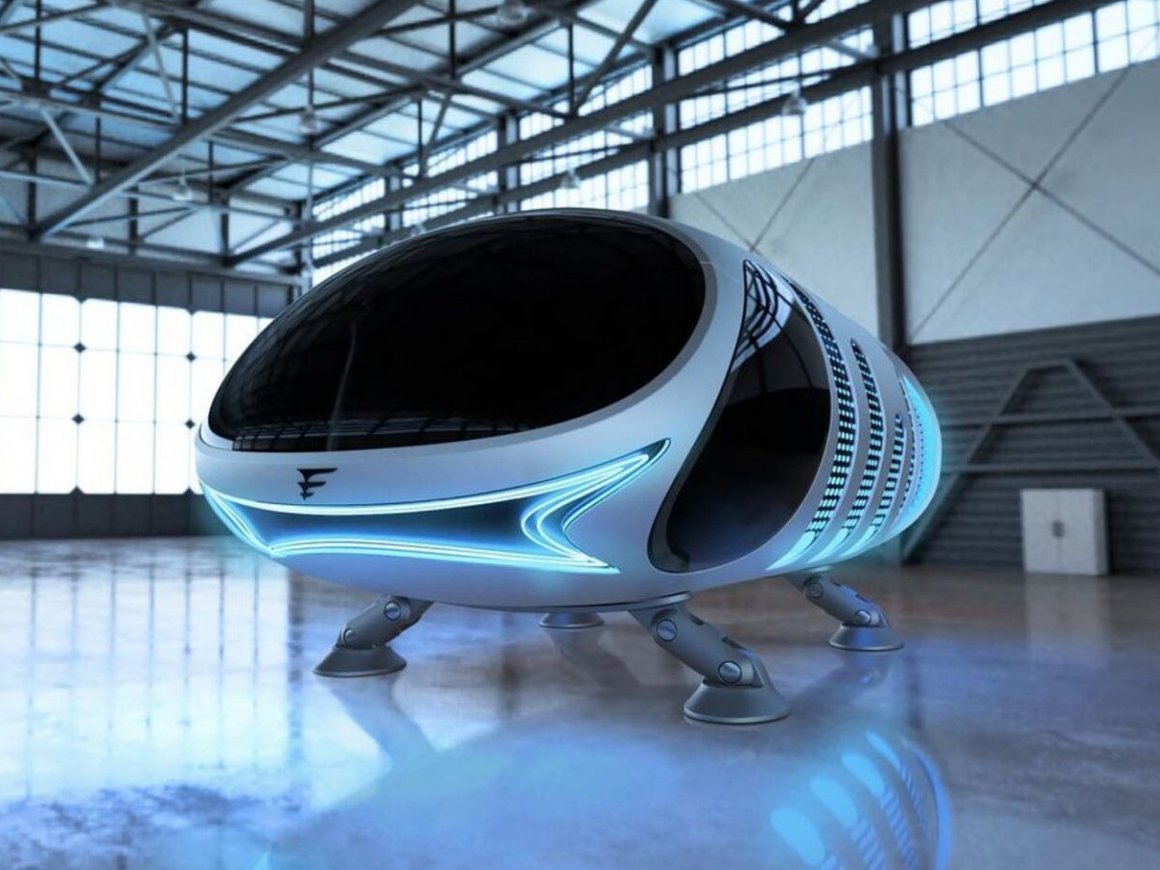 В Воронеже показали первый полет прототипа аэромобиля FLYTER