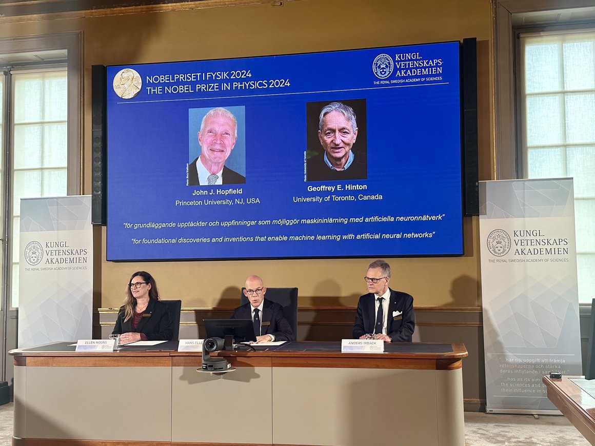 Нобелевскую премию по физике присудили за исследования в области нейросетей