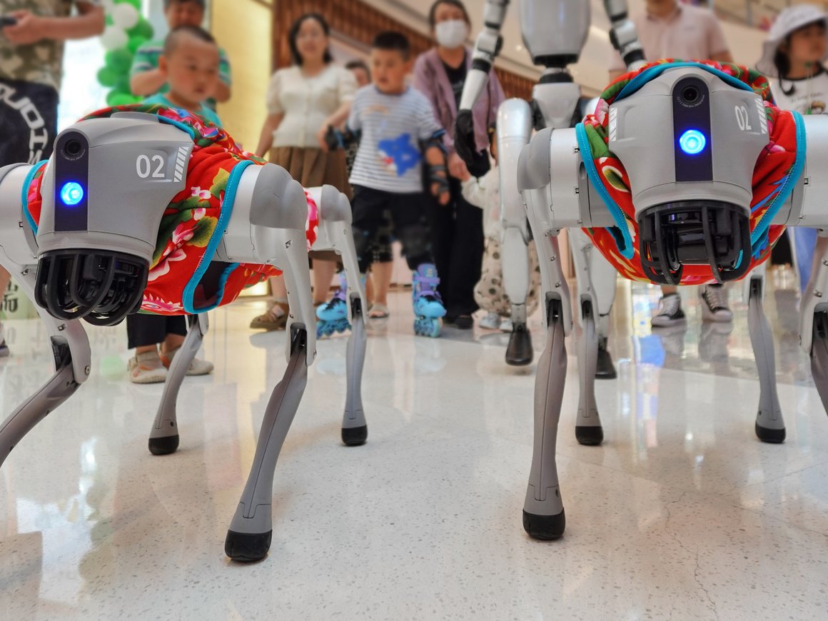 Акции китайских робостартапов улетели в космос — спасибо робособаке от Unitree