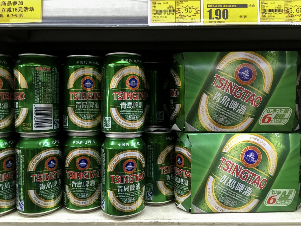 Китай занял третье место по объемам поставок пива в Россию по итогам 2024 года