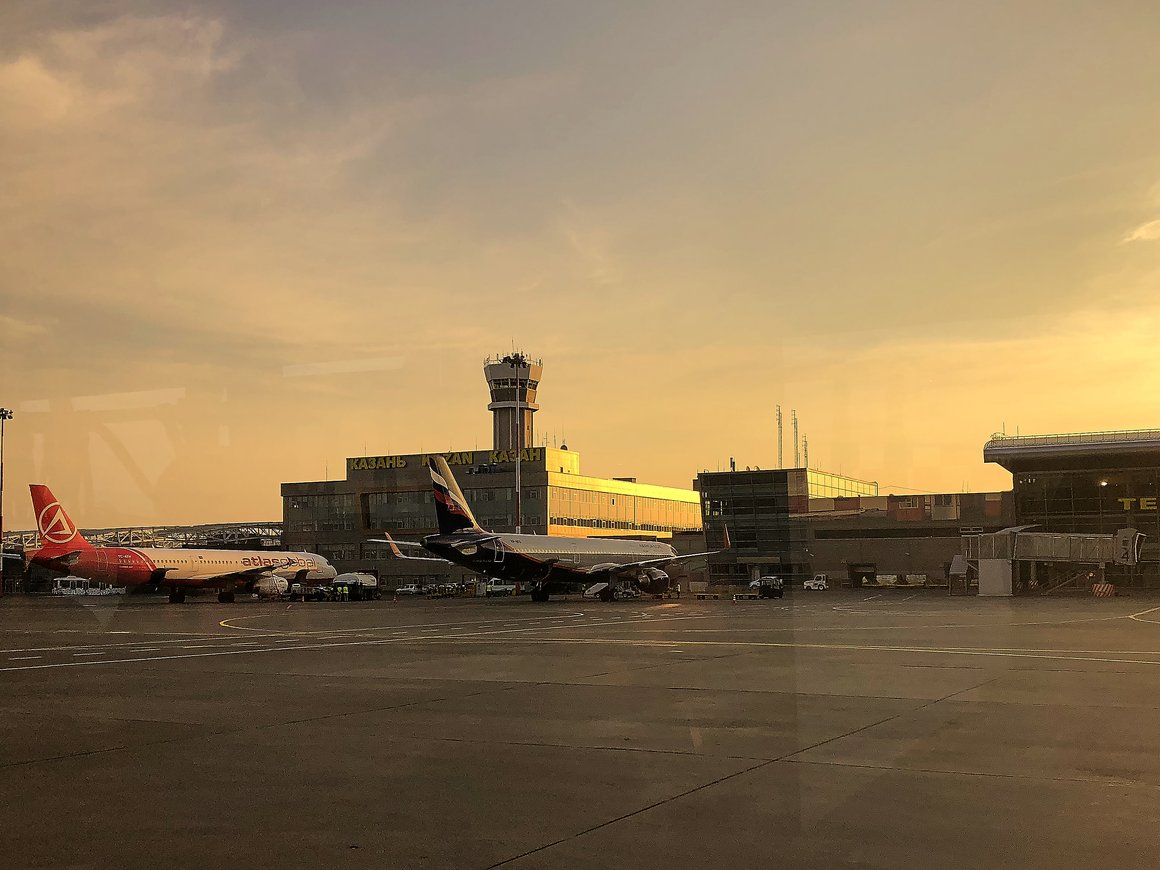 Аэропорты Казани, Ижевска, Перми и Нижнекамска временно приостановили работу