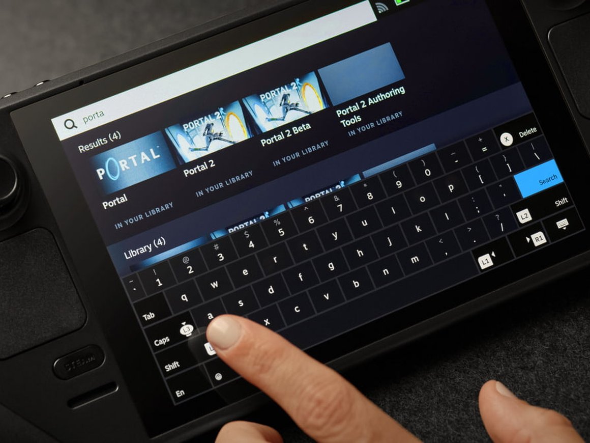 Valve выпустила игровую консоль Steam Deck