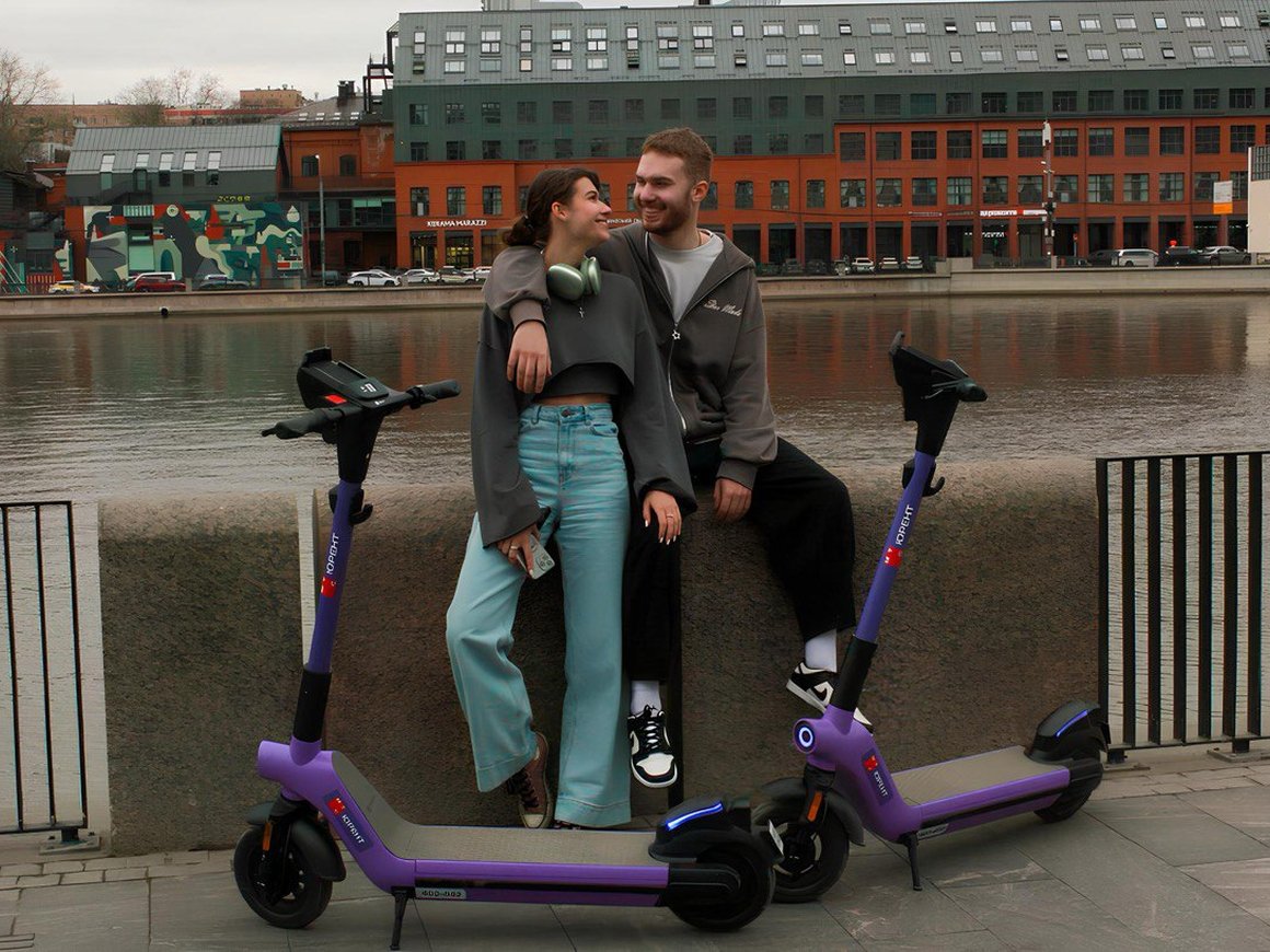 Кикшеринг «Юрент» разработал электросамокат с учетом особенностей российских дорог