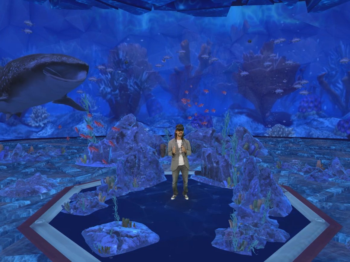 Microsoft представила новую платформу смешанной реальности Mesh