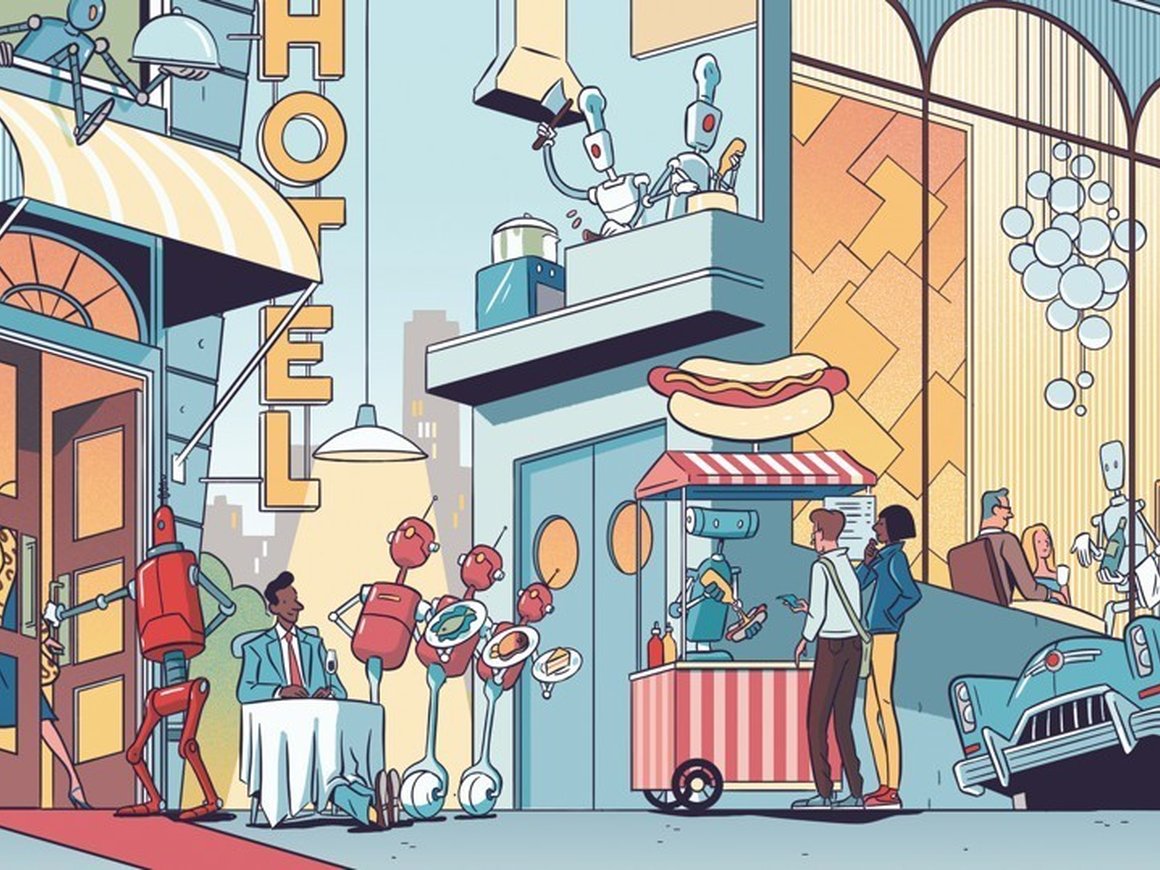 Как роботы изменят индустрию фастфуда