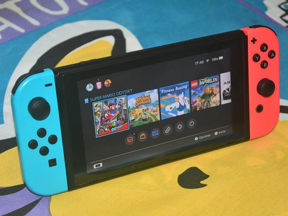 Новая консоль Nintendo Switch получит двухэкранный дизайн