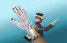 Эта перчатка позволяет чувствовать прикосновения в VR