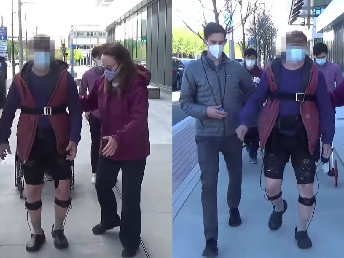 Ученые из США разработали экзоскелет для людей с болезнью Паркинсона