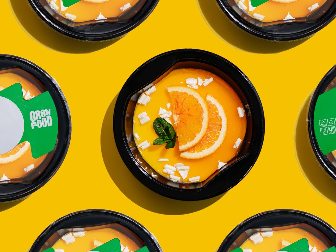 Сервис доставки еды Grow Food провел ребрендинг впервые за все время существования
